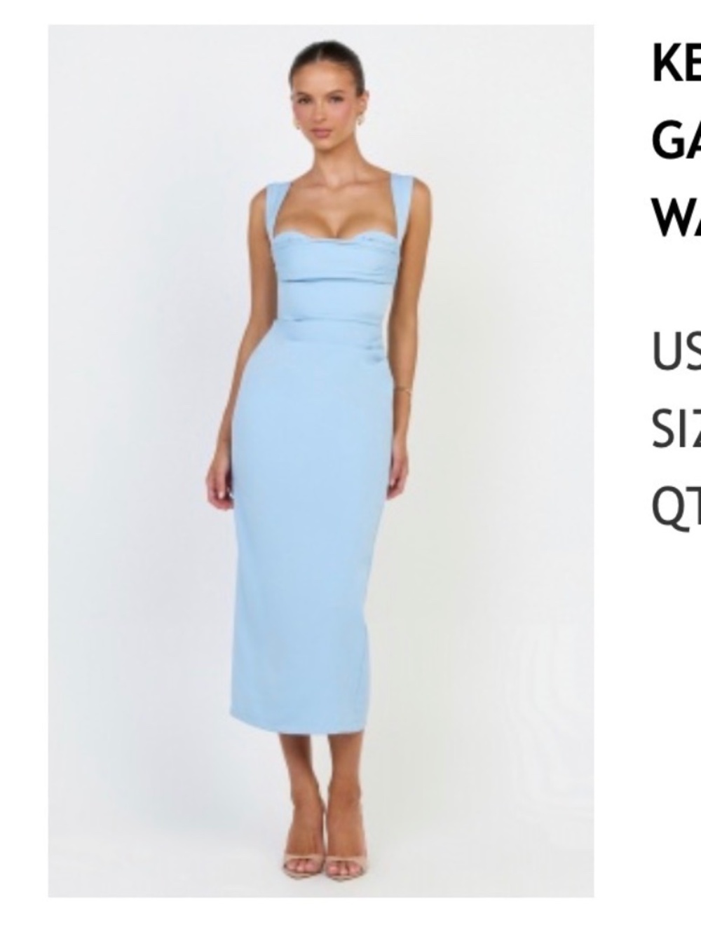 Kenna Midi Dress Showpo